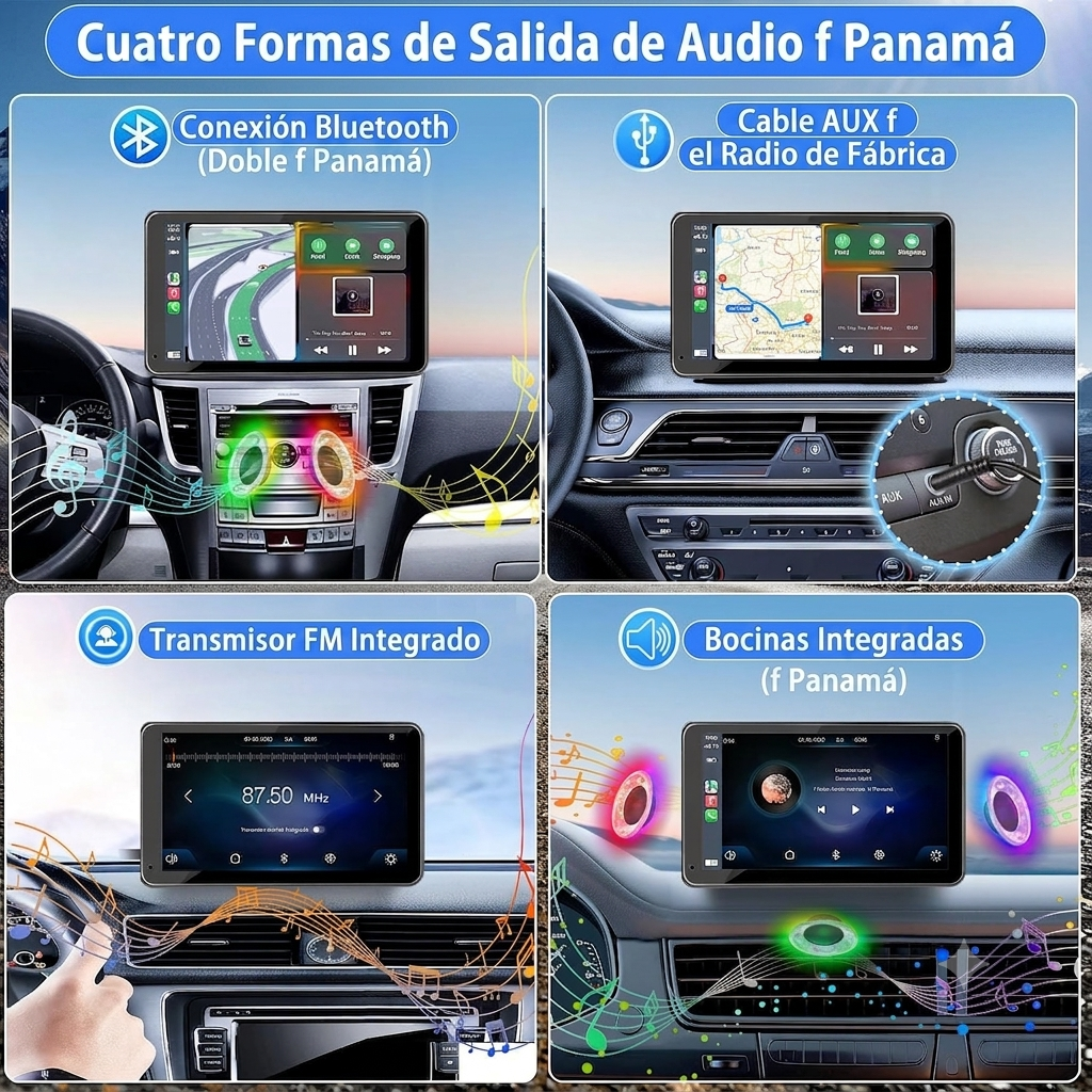 Música, cámara y flow para tu carro viejo — ¡sin mecánicos!