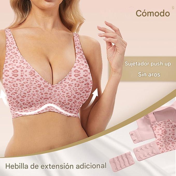 Brasier Push Up Sin Varilla para Mujer – Ultra Cómodo y Sin Costuras