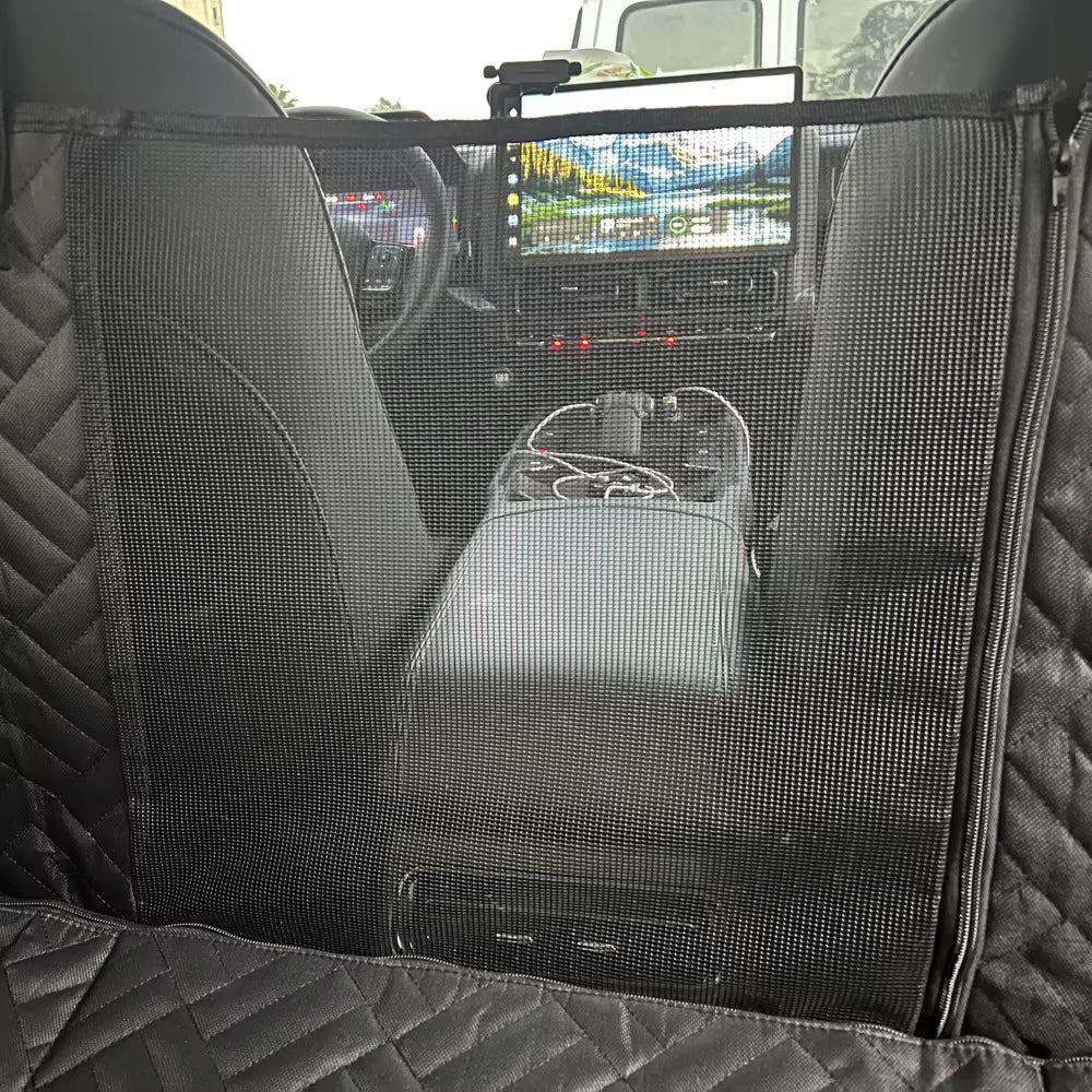 🐶 Tu Perro Cómodo, Tu Auto Limpio | Funda de Asiento para Mascotas 🚗