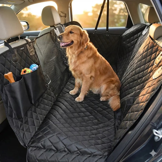 🐶 Tu Perro Cómodo, Tu Auto Limpio | Funda de Asiento para Mascotas 🚗